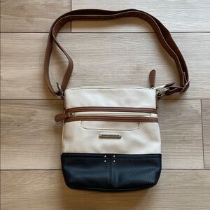 Stone Mountain two-Tone Crossbody Bag